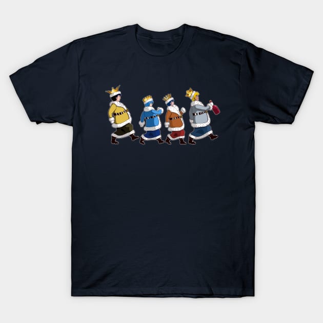 Roy, Max, Rick, Ben Happy wise men T-Shirt by Robotech/Macross and Anime design's